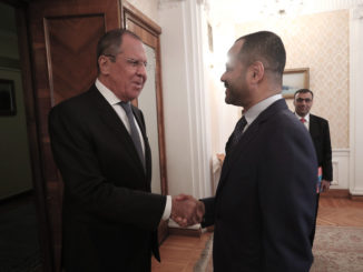 Sergueï Lavrov et Badr al-Boussaïdi