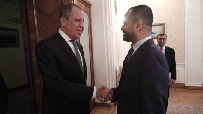 С.Лавров и Бадр Аль-Бусаиди | Sergey Lavrov and Sayyid Badr bin Hamad bin Hamood Al Busaidi Sergueï Lavrov et Badr al-Boussaïdi