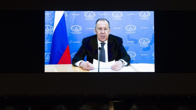Conference on Disarmament 2022 Sergueï Lavrov